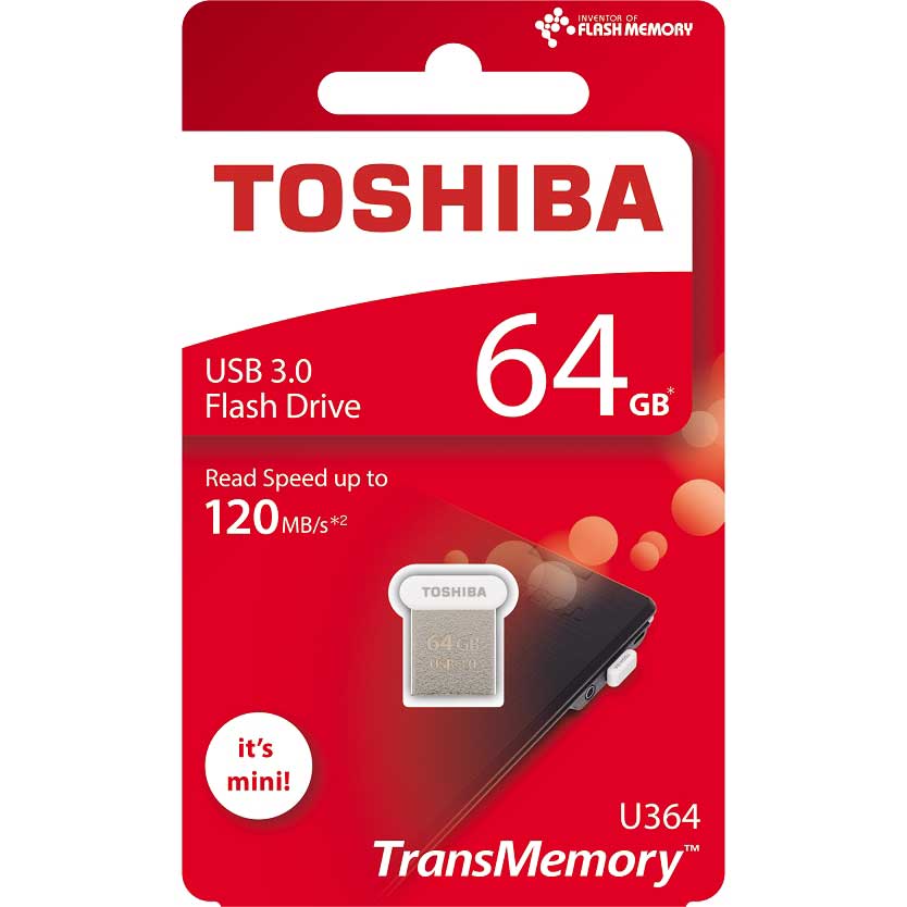 TOSHIBA TOWADAKO 64GB USB3.0 FLASH BELLEK THN-U364W0640E4