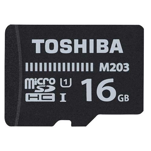 TOSHIBA M203 EXCERIA 16GB MICRO SD CLASS10 100MB/s HAFIZA KARTI THN-M203K0160EA