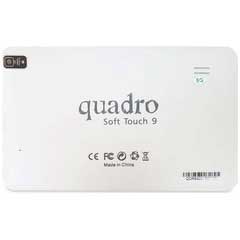 QUADRO SOFT TOUCH 9 QUAD CORE 1GB DDR3 8GB WI-FI 9" IPS PANEL 2xCAM BEYAZ ANDROID TABLET
