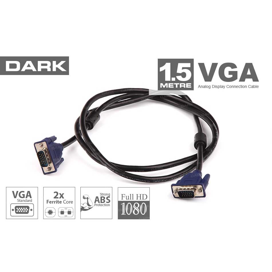 DARK DK-CB-VGA150 1.5MT VGA KABLO