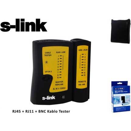 S-LINK SL-470 RJ45+USB KABLO TESTER