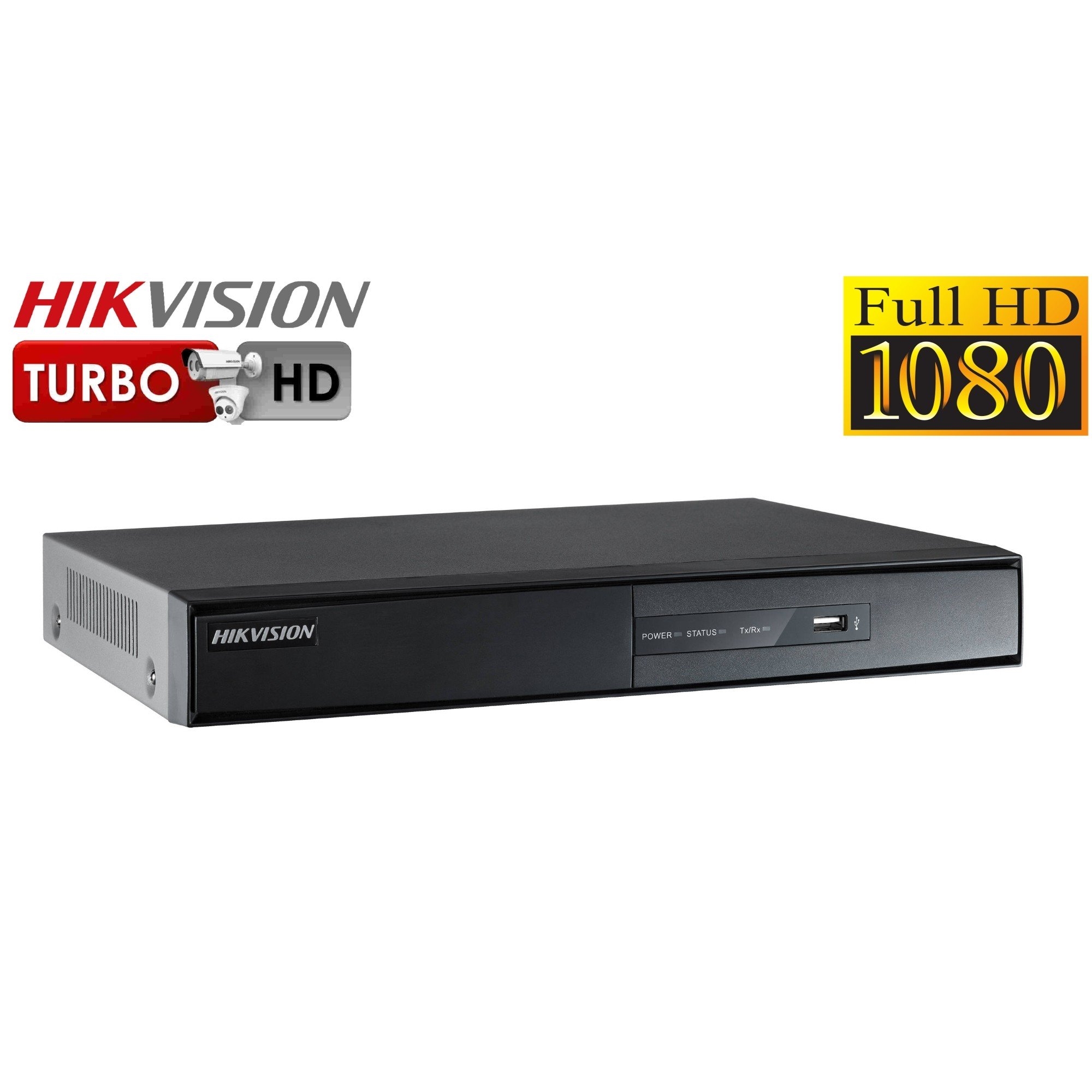 HIKVISION DS-7208HGHI-F1/N 8 KANAL 1080P LITE 2xIP 1xVGA 1xHDMI 1080p 1x6TB DESTEK HD-TVI,CVI,AHD,ANALOG HİBRİT DVR KAYIT CİHAZI