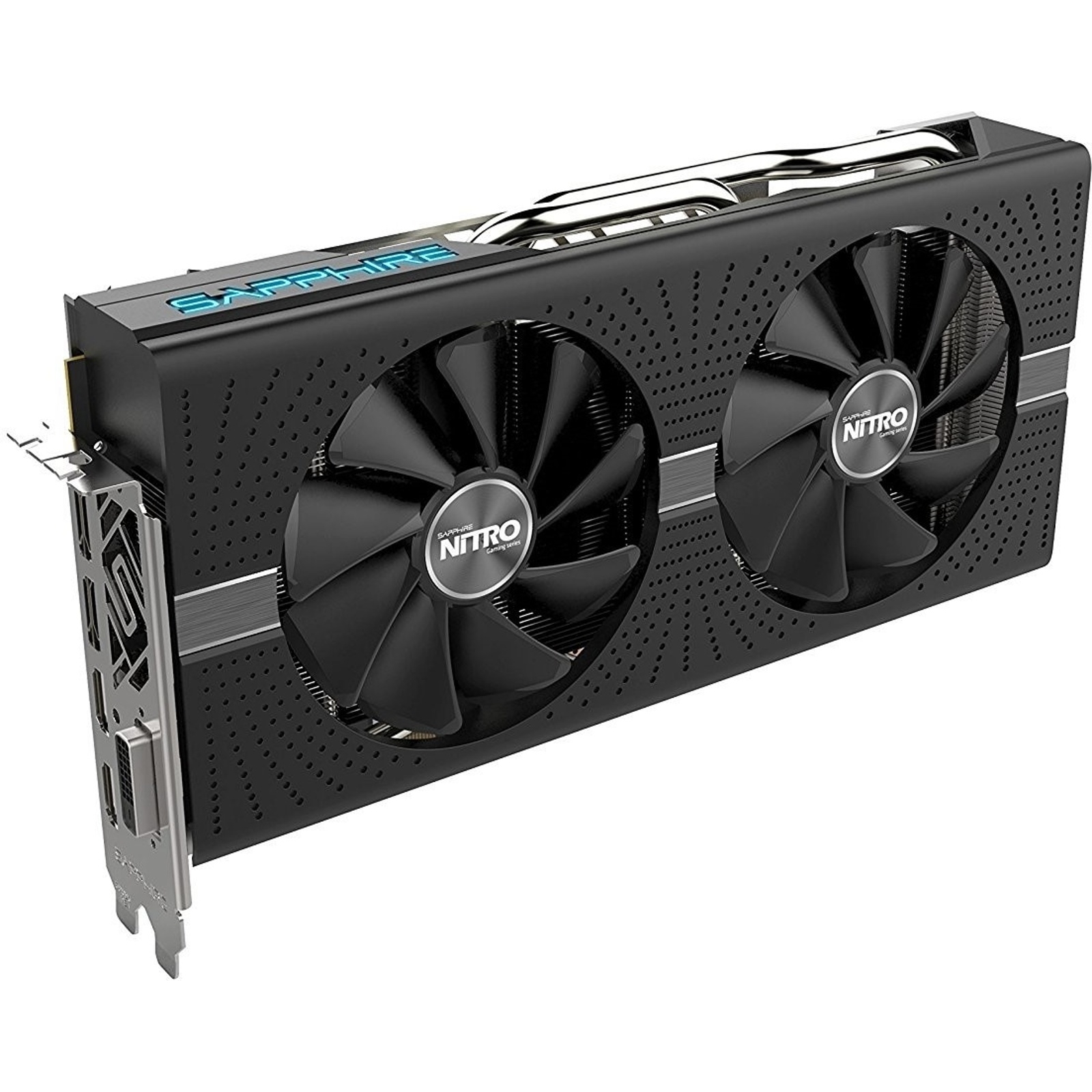 SAPPHIRE AMD RX580 NITRO+ OC 8GB DDR5 256Bit DVI/2xHDMI/2xDP 16X 11265-01-20G