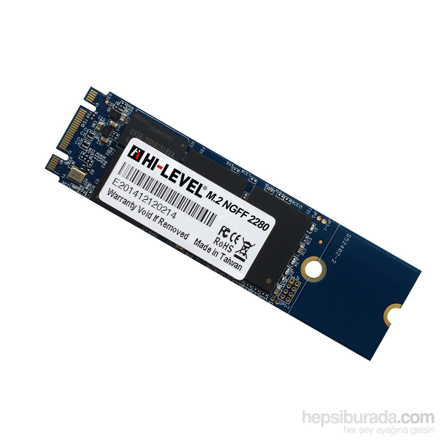 HI-LEVEL 256GB 530/430MB/s M2 SATA SSD HLV-M2SSD2280/256G