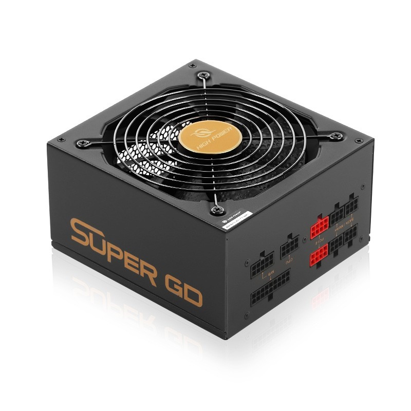 HIGH POWER SUPER GD 750W 80+ GOLD 14CM FANLI AKTIF PFC POWER SUPPLY HPS-750GD-F14C