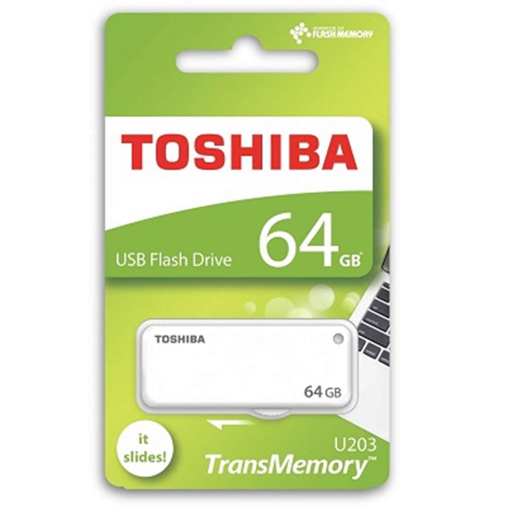 TOSHIBA YAMABIKO U203 64GB USB2.0 FLASH BELLEK THN-U203W0640E4