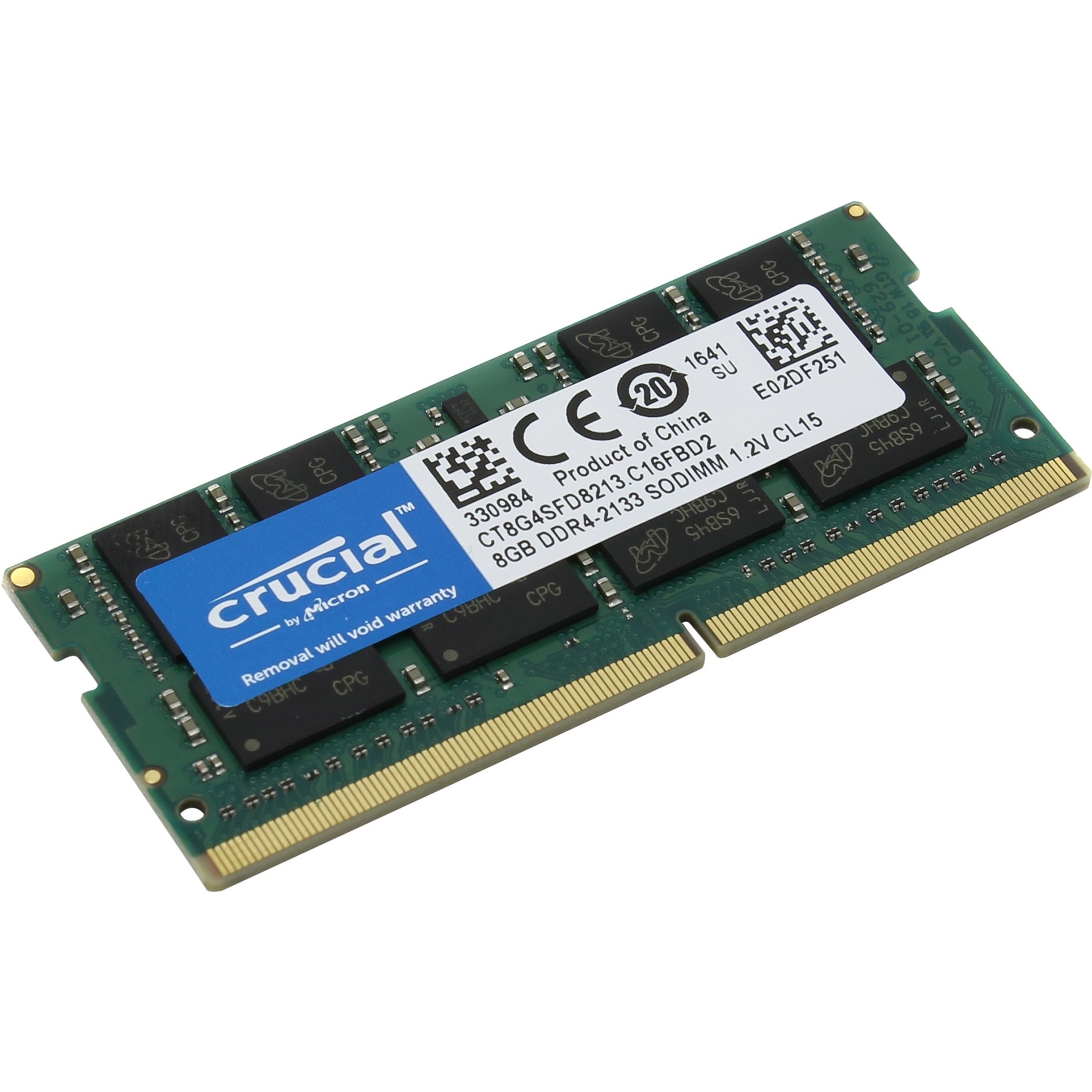 CRUCIAL 8GB 2133MHz DDR4 NOTEBOOK RAM CT8G4SFD8213 