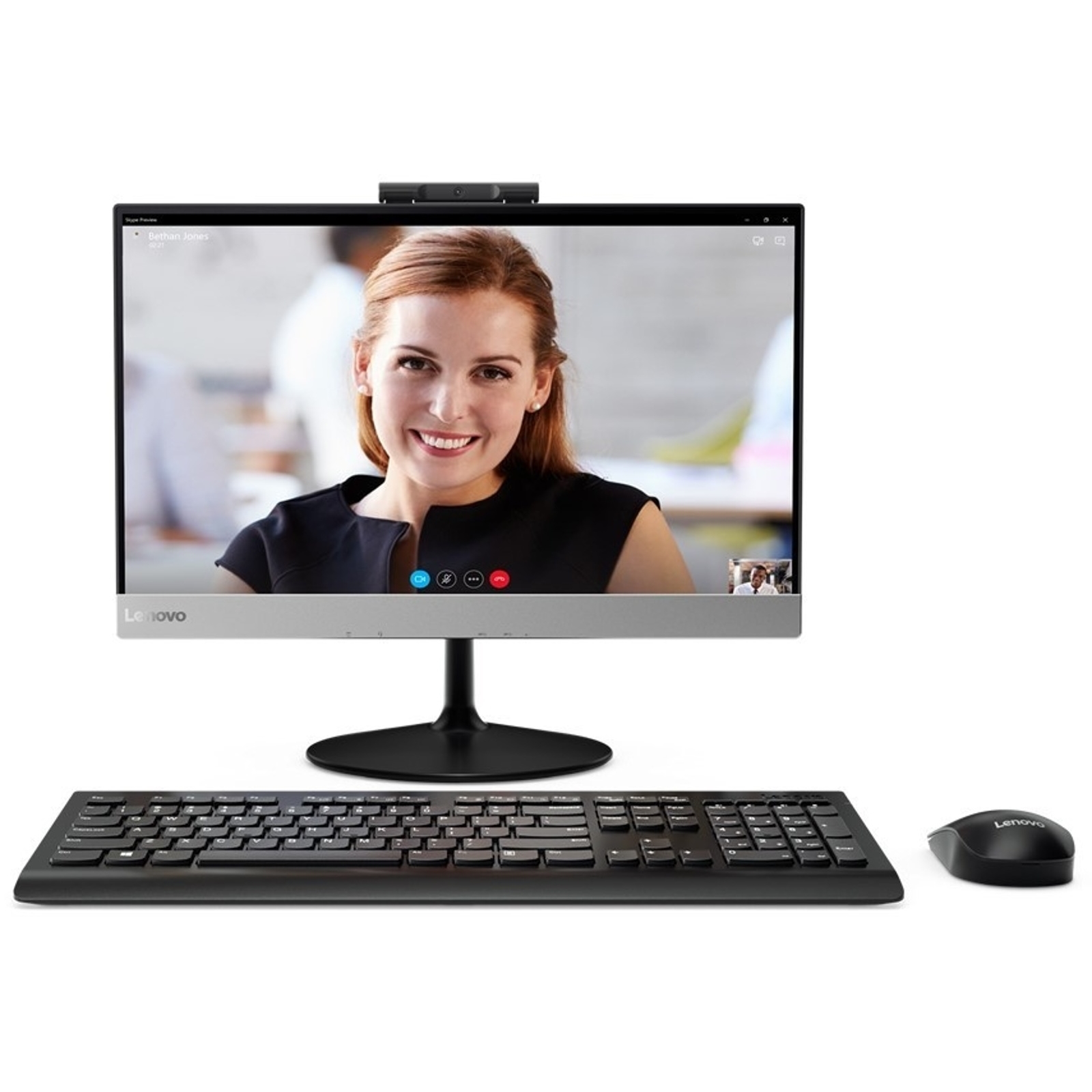 LENOVO AIO V410Z 10R5000BTX I5-7400T 4GB 500GB 2GB AMD R530 21.5" FHD NONTOUCH FREE-DOS SIYAH ALL IN ONE PC