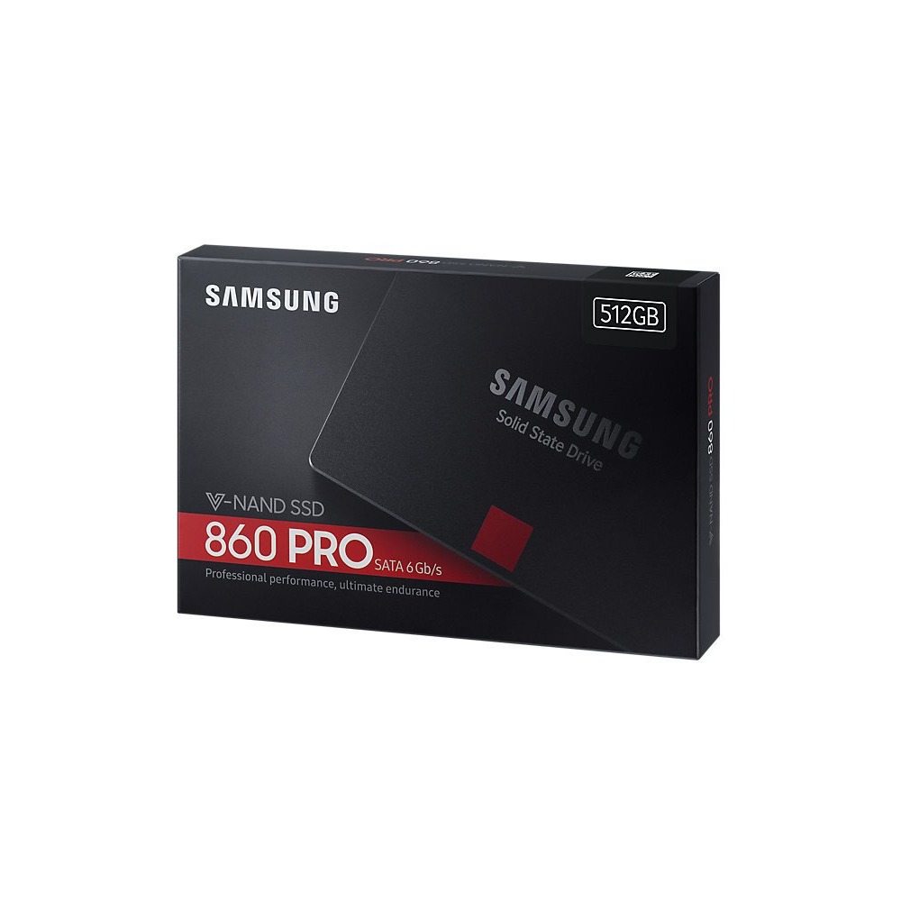 SAMSUNG 860 PRO 512GB 560/530MB/s 7mm SATA 3.0 SSD MZ-76P512BW