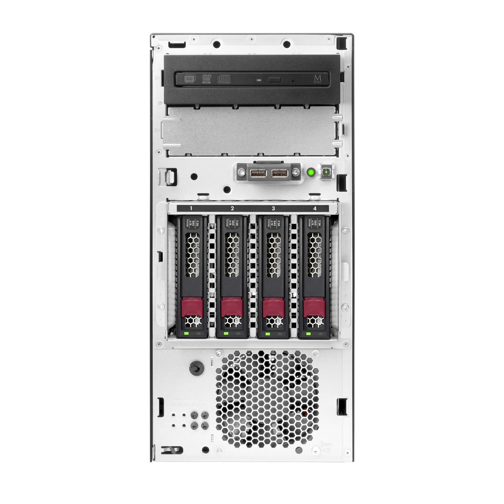 HP P06781-425 ML30 GEN10 E-2124 1X8GB 1x1TB SATA 1X350W 4U TOWER SERVER