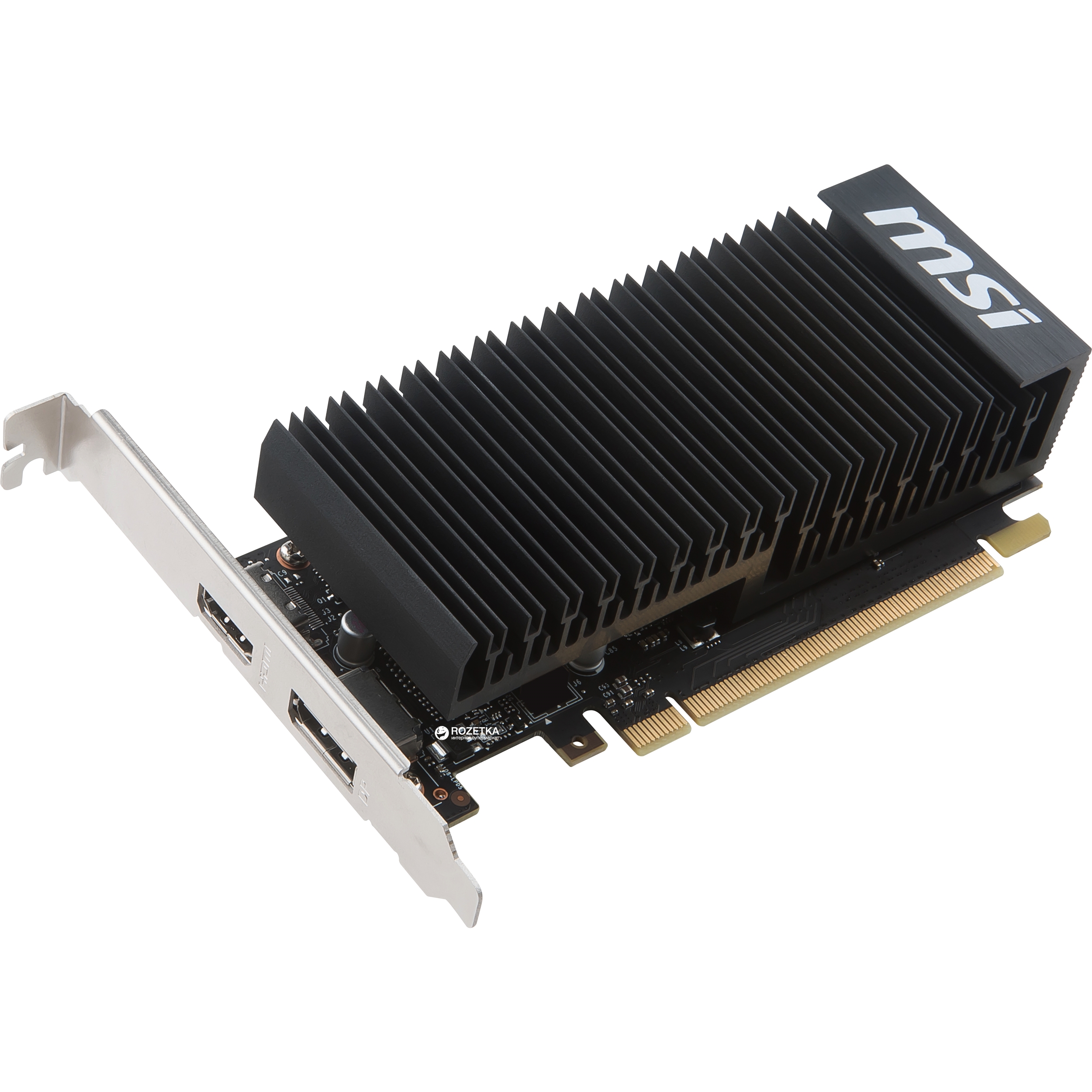 MSI GT1030 2GB DDR4 64Bit DVI/HDMI 16X DX12 GT1030-2GHD4-LP-OC