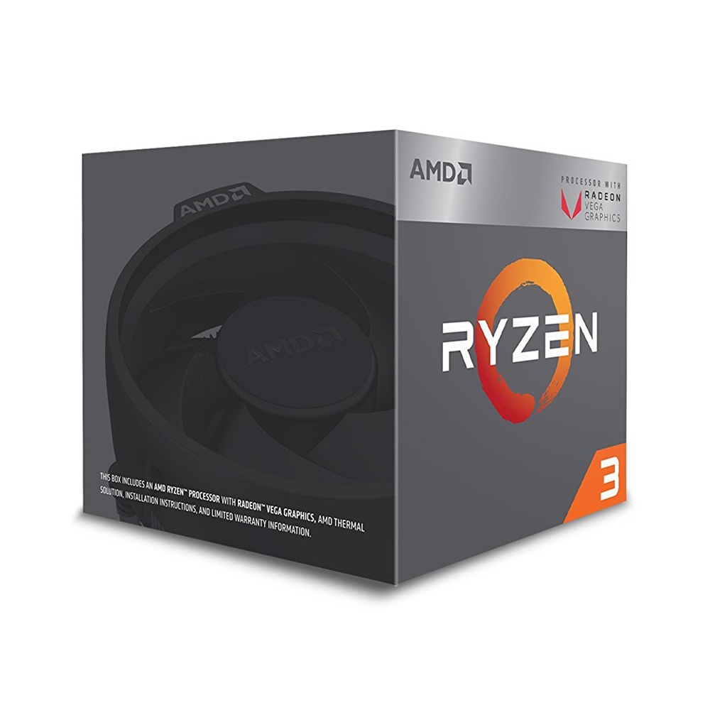 AMD RYZEN 3 2200G 3.10/3.70GHz 4MB RADEON VEGA8 AM4 İŞLEMCİ 65W