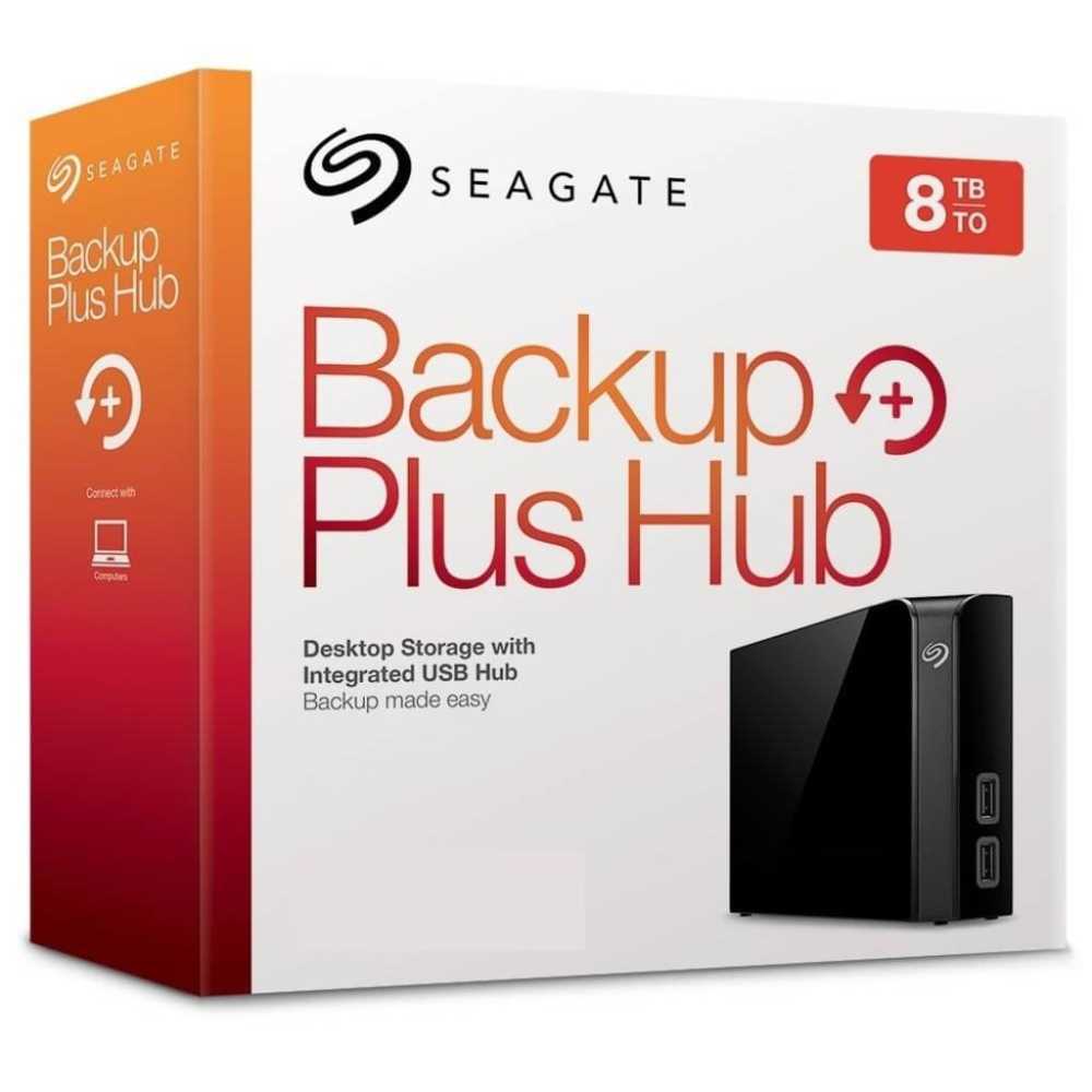 SEAGATE BACKUP PLUS 8TB USB3.0 3.5" SIYAH HARICI HDD STEL8000200