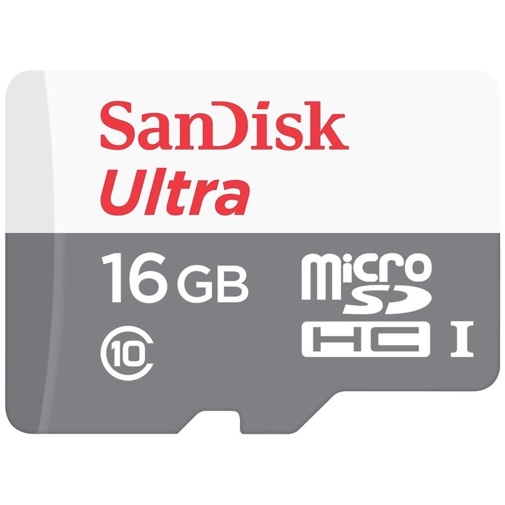 SANDISK 16GB MICRO SD CLASS10 80MB/s HAFIZA KARTI SDSQUNS-016G-GN3MN