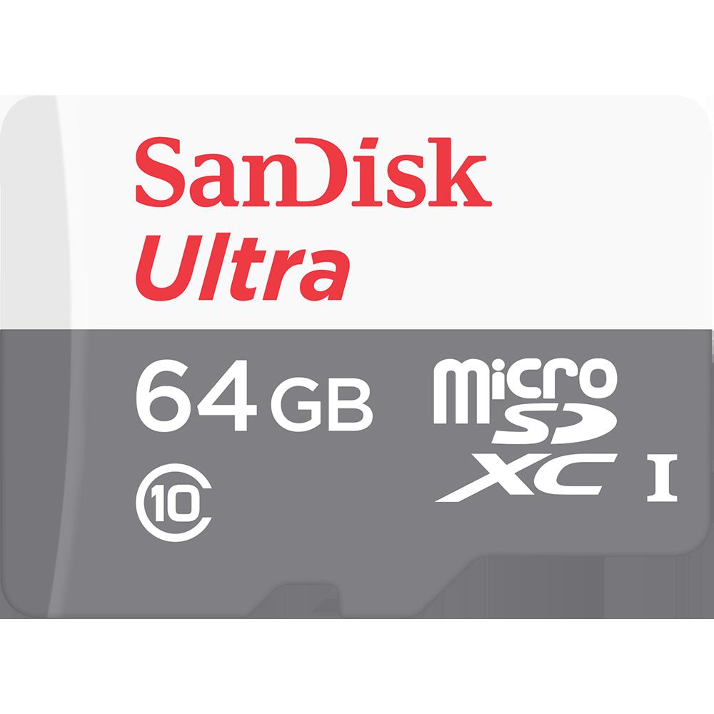 SANDISK 64GB MICRO SD CLASS10 80MB/s HAFIZA KARTI SDSQUNS-064G-GN3MN