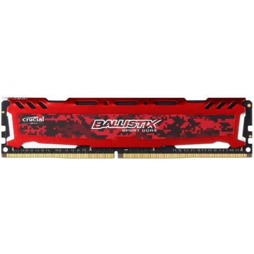 CRUCIAL 16GB 3000MHz DDR4 BALLISTIX RED SOĞUTUCULU BLS16G4D30AESE PC RAM