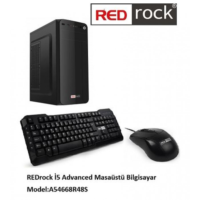 REDROCK A54468R48S I5-4460 8GB 480GB SSD O/B VGA FREEDOS PC