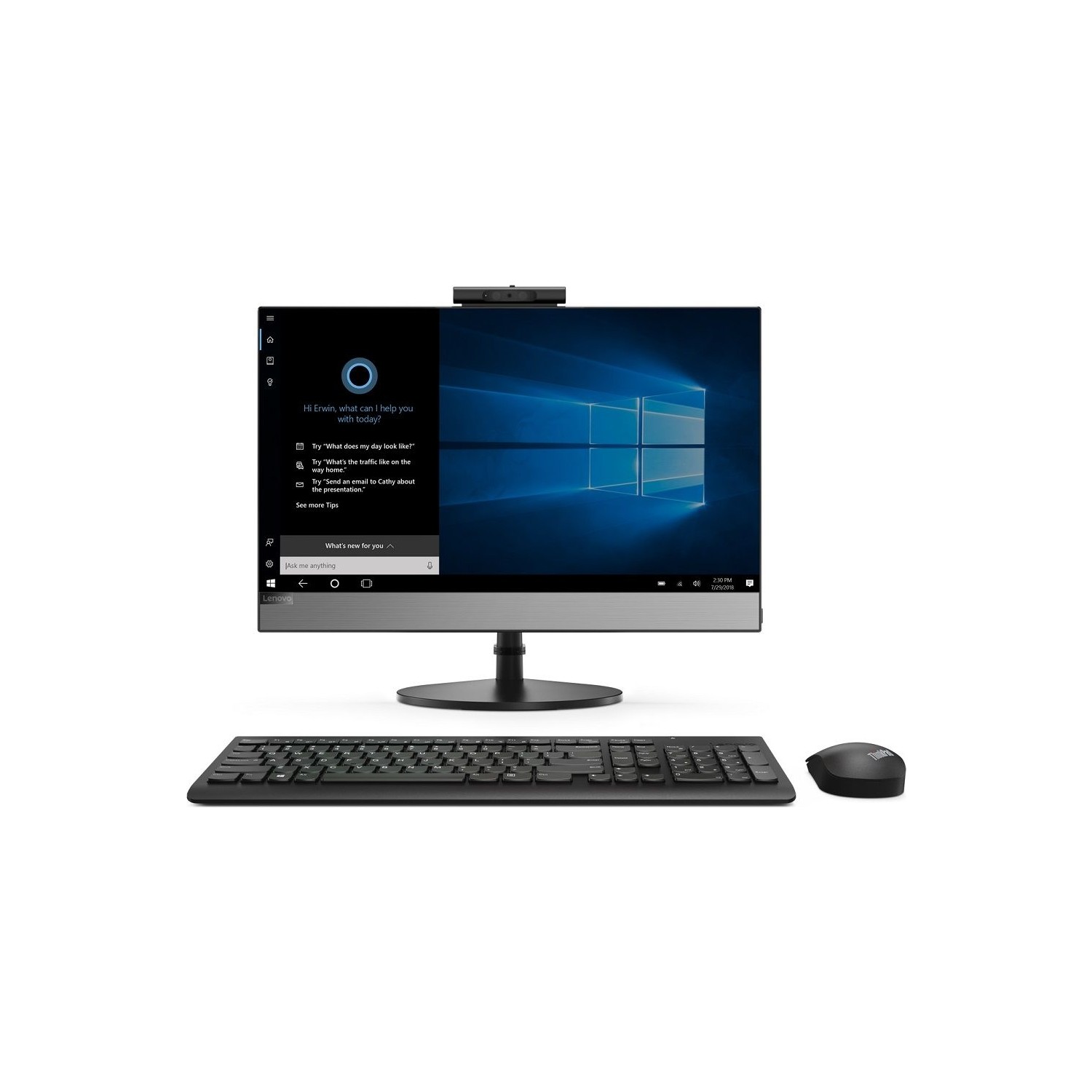 LENOVO V530 10US000ATX I5-8400T 4GB 1TB O/B VGA 21.5" FHD NONTOUCH FREE-DOS ALL IN ONE PC
