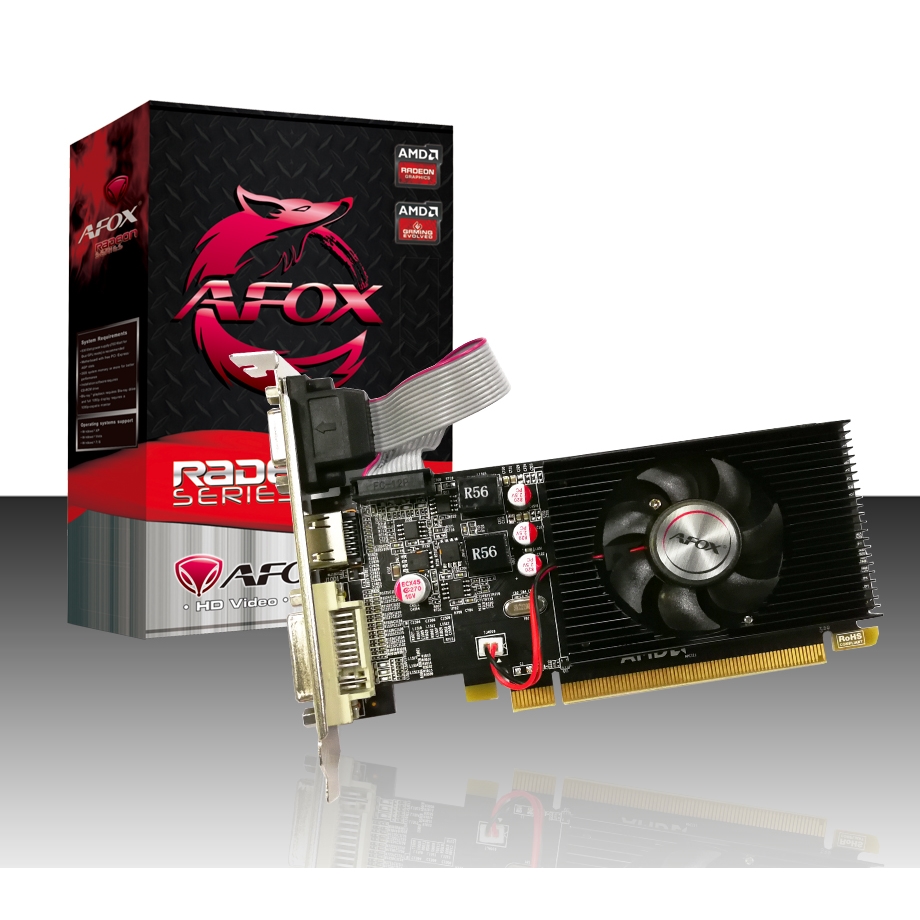 AFOX R5 230 2GB DDR3 64Bit VGA/DVI/HDMI 16X AFR5230-2048D3L3