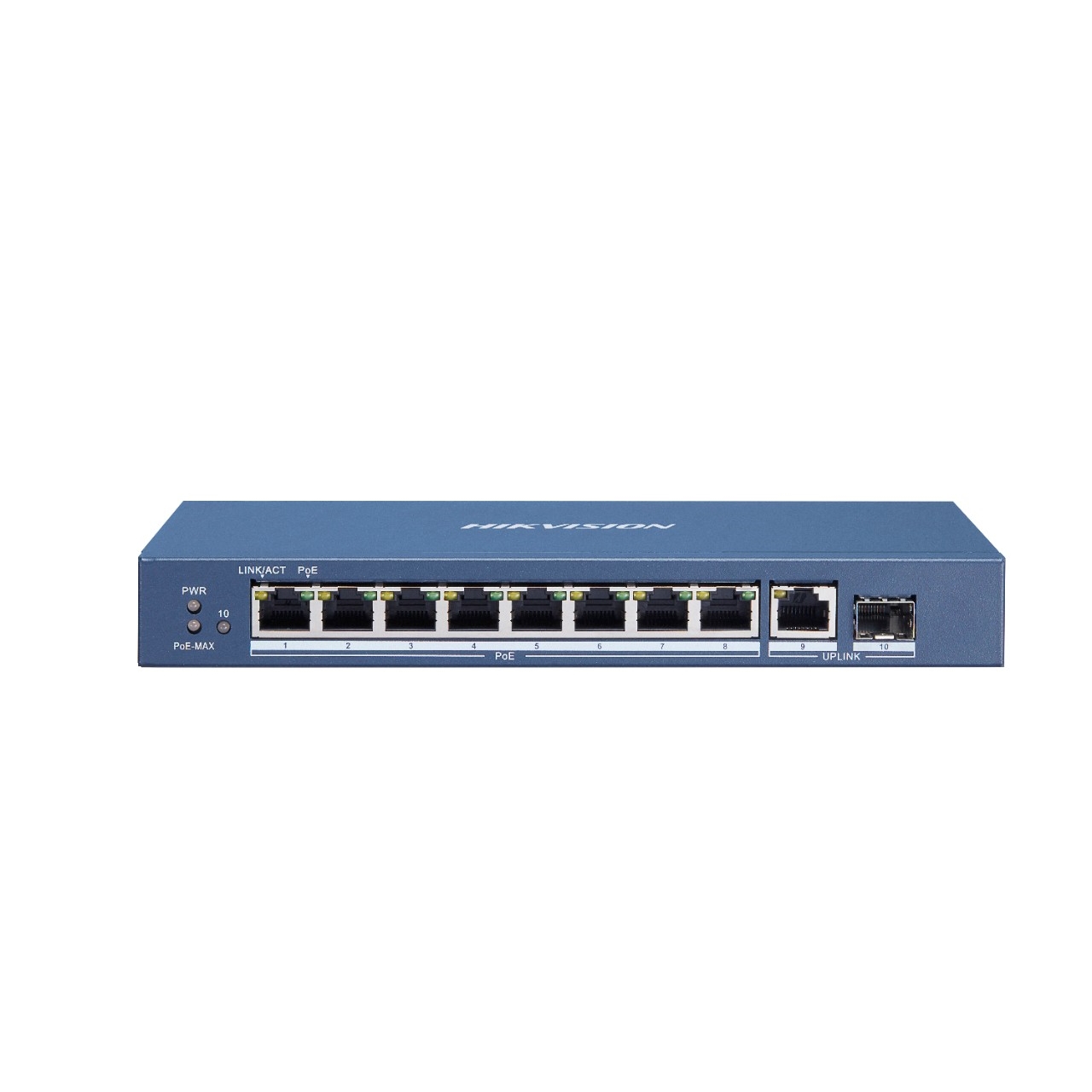 HIKVISION DS-3E0510P-E/M 8 PORT GIGABIT 8 PORT POE+ YONETILEMEZ SWITCH 58W