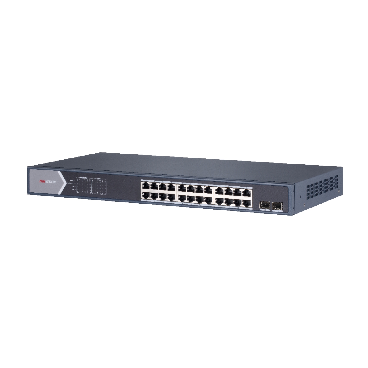 HIKVISION DS-3E0526P-E/M 24 PORT GIGABIT 24 PORT POE+ 2 X SFP 225W YONETILEMEZ SWITCH