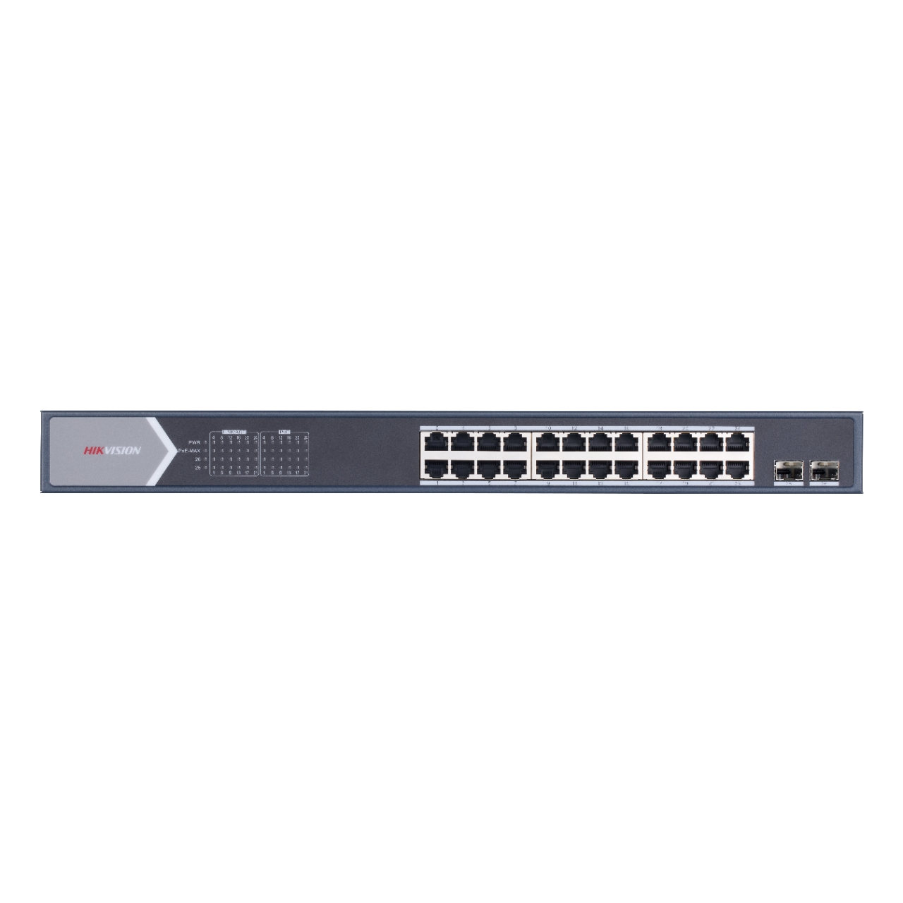 HIKVISION DS-3E0526P-E/M 24 PORT GIGABIT 24 PORT POE+ 2 X SFP 225W YONETILEMEZ SWITCH