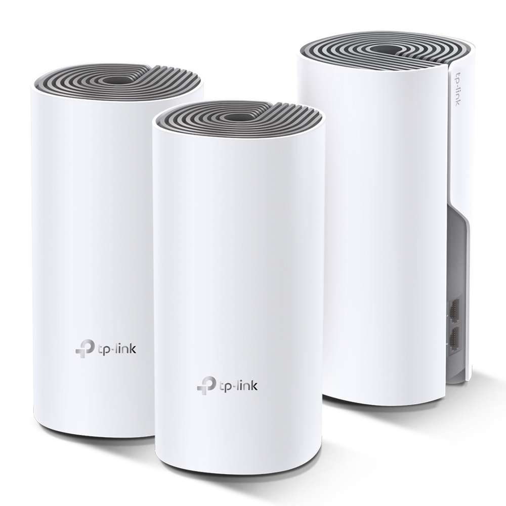 TP-LINK DECO E4(3 PACK) 1200MBPS 2.4 GHZ & 5 GHZ MESH WIFI INDOOR ACCESS POİNT/ROUTER