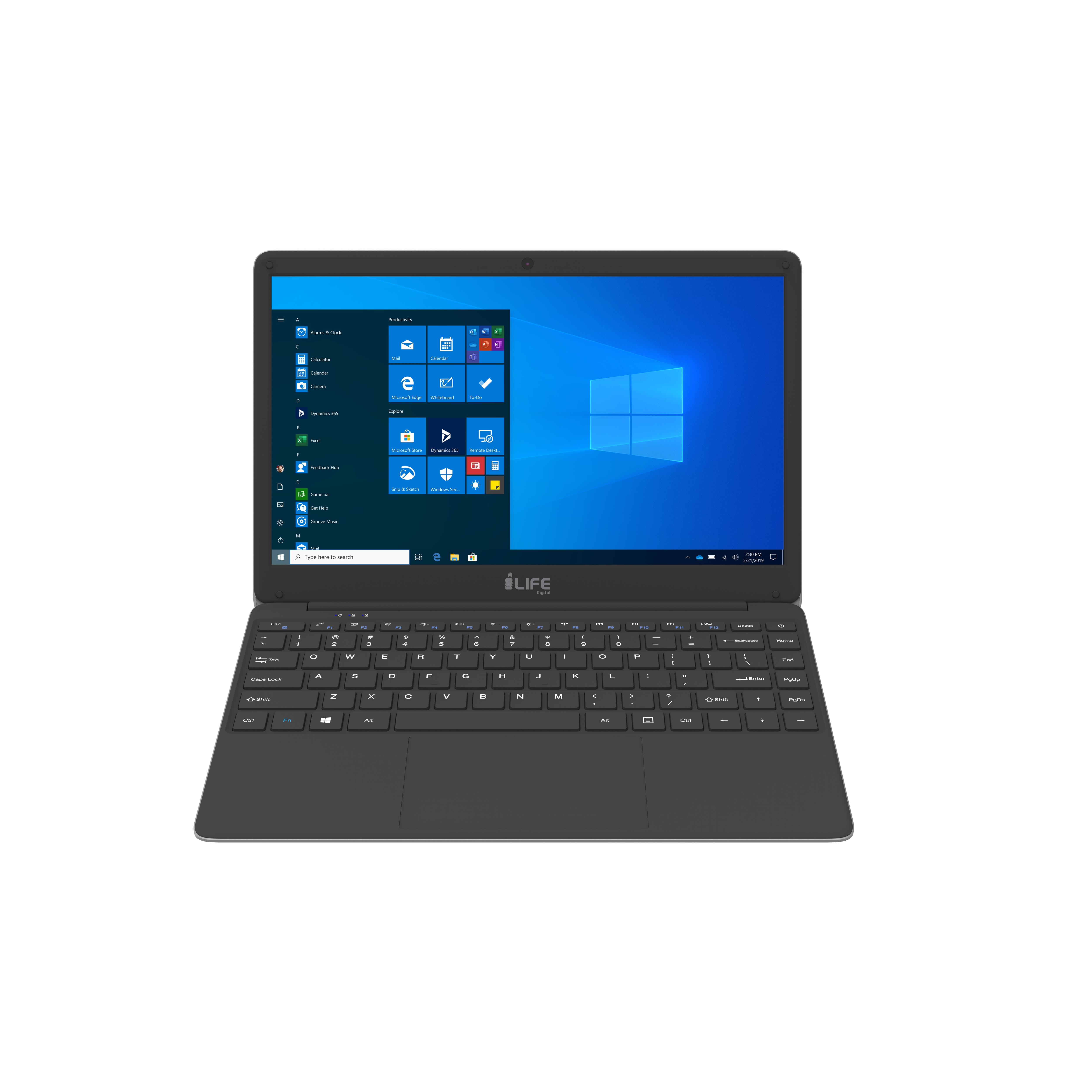 I-LIFE ZED AIR N3350 4GB 128GB SSD O/B 14" FHD WIN10 GÜMÜŞ/SİYAH NOTEBOOK