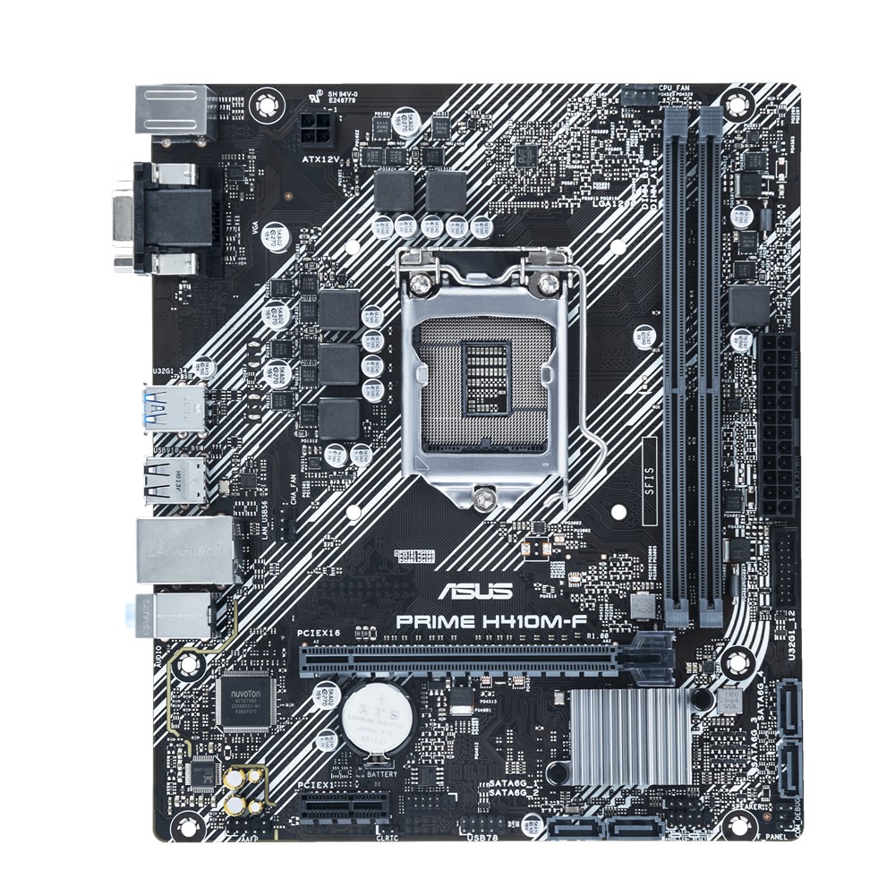 ASUS PRIME H410M-F Intel® H410 2xDDR4 1xVGA 1xGLAN 1200Pin ANAKART