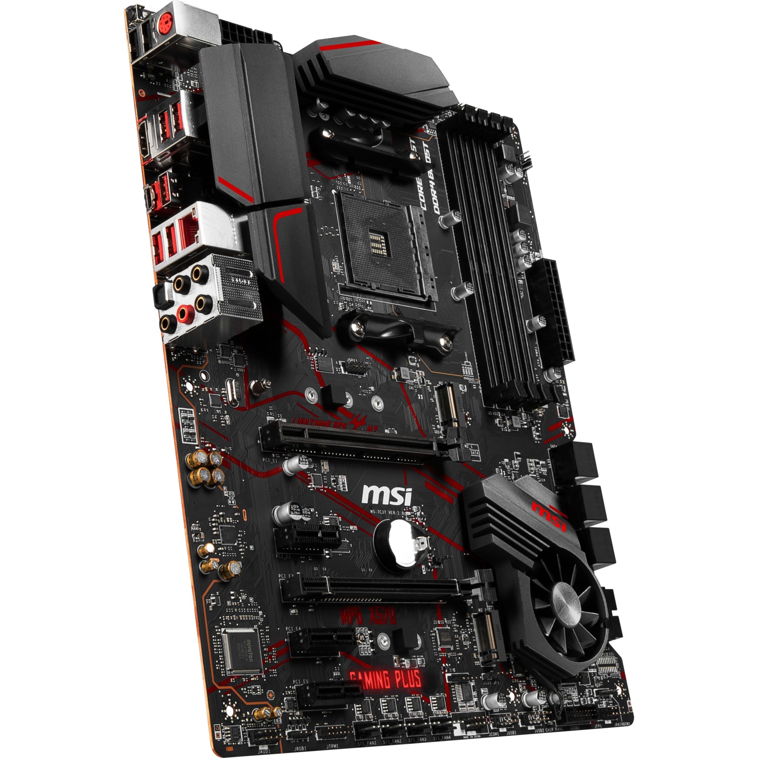 MSI MPG X570 GAMING PLUS DDR4 HDMI 2xM.2 1xGLAN USB3.1 AM4 ANAKART