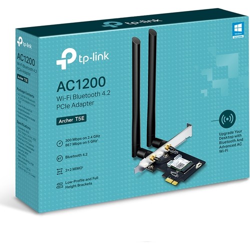 TP-LINK ARCHER T5E AC1200 1167MB/s 2×2 MIMO PCI EXPRESS WIRELESS ADAPTÖR