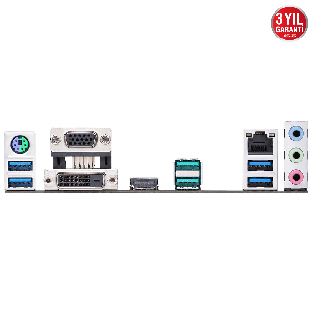 ASUS PRIME B550M-K B550 4xDDR4 VGA+HDMI+DVI-D 16X 2xM.2 AM4 ANAKART