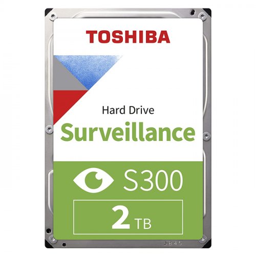 TOSHIBA S300 2TB 5400RPM 128MB SATA3 6Gbit/sn HDWT720UZSVA GÜVENLİK HDD