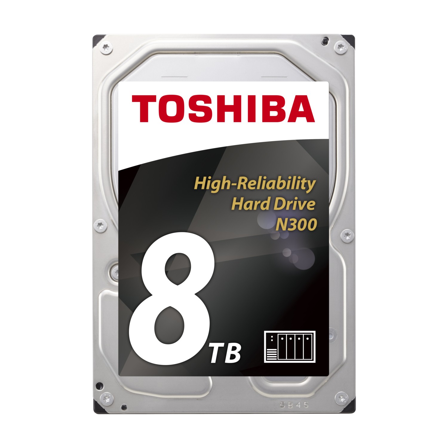 TOSHIBA N300 8TB 7200RPM 128MB SATA3 6Gbit/sn HDWG480UZSVA NAS HDD 