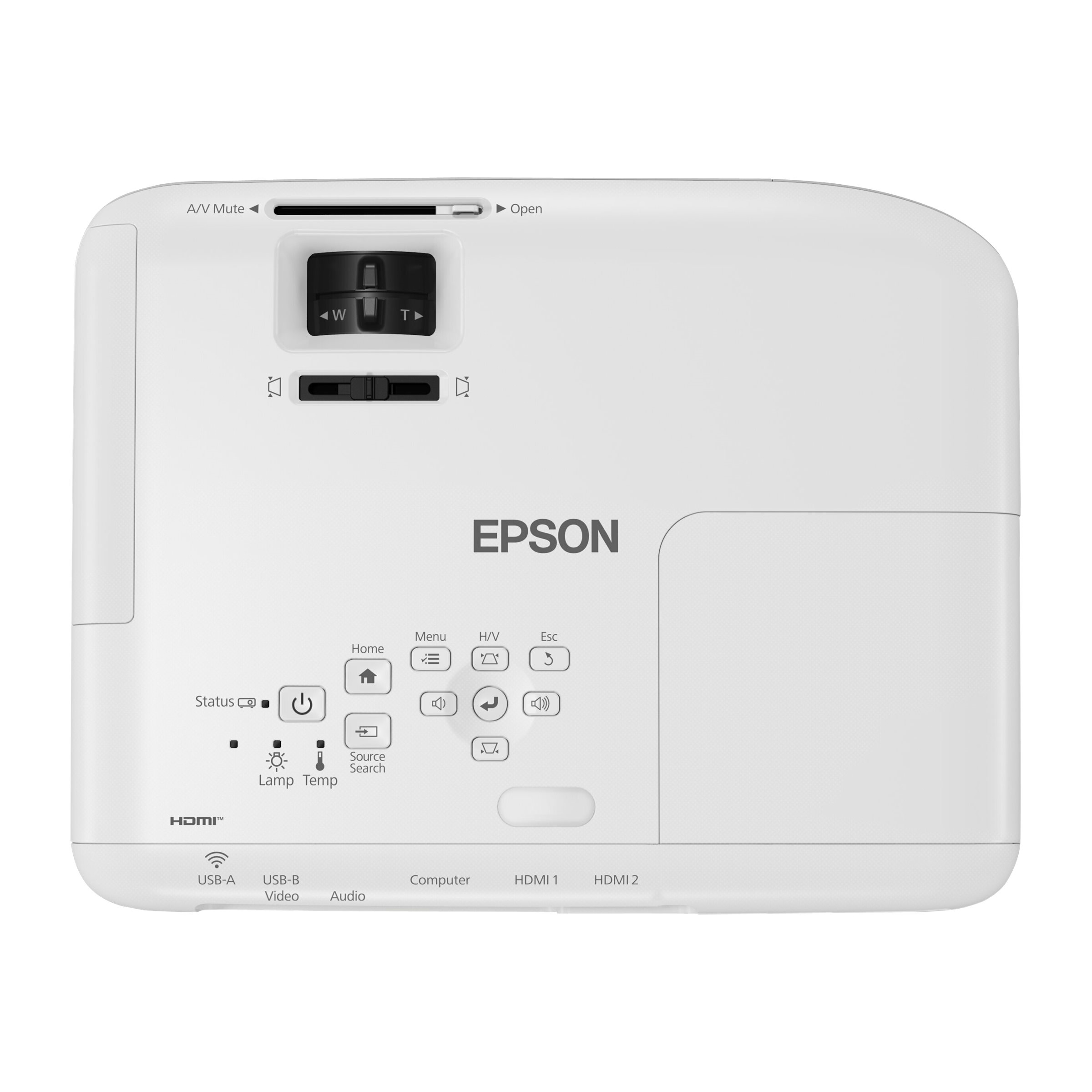 EPSON EB-W51 4000AL 1280x800 12000S VGA/HDMI 16000:1 BEYAZ WXGA PROJEKSİYON