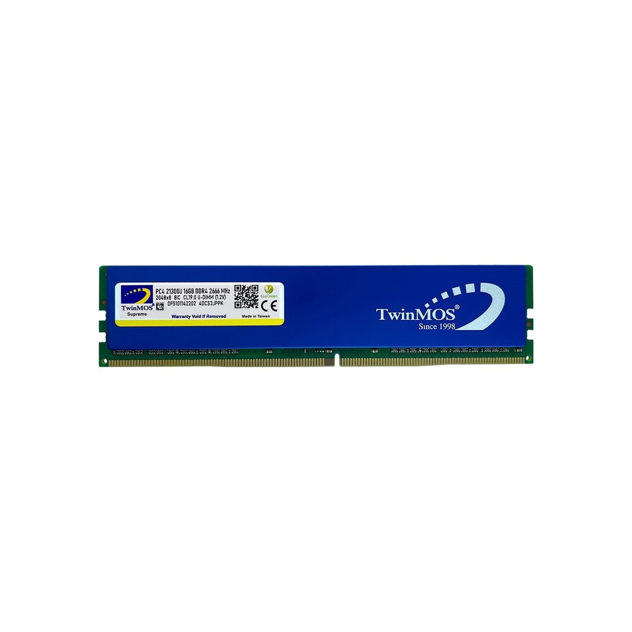 TWINMOS 16GB 2666MHz DDR4 SOĞUTUCULU PC RAM MDD416GB2666D