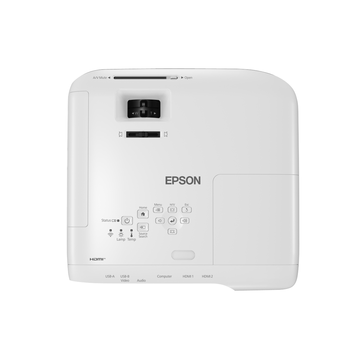 EPSON EB-FH52 4000AL 1920x1080 17000S 2xHDMI/WIFI 16000:1 BEYAZ 3LCD PROJEKSİYON