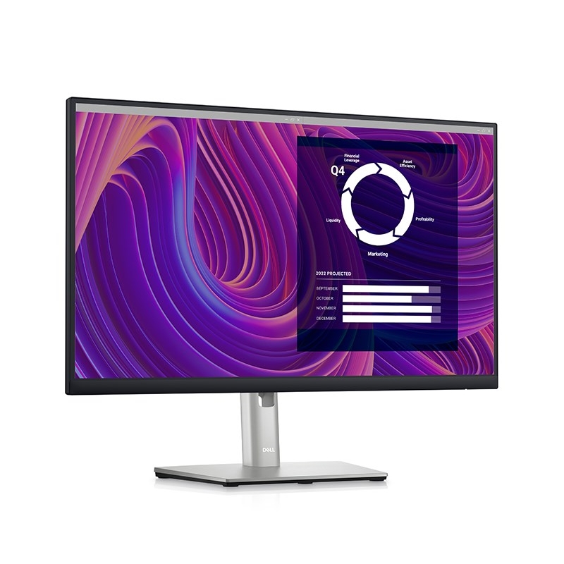 DELL P2423D 23.8" 8MS 2K 2560x1440 HDMI/DP PIVOT 60HZ SİYAH FULL HD IPS MONITOR