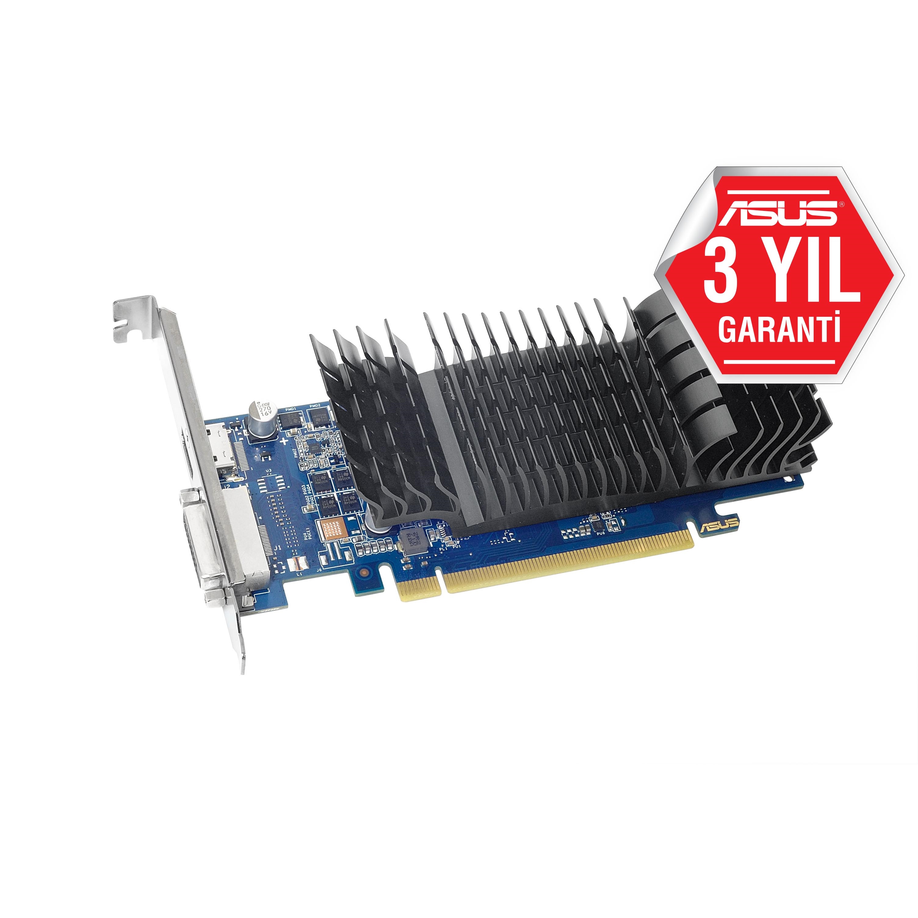 ASUS GT1030-SL-2G-BRK GT1030 LOW PROFILE 2GB DDR5 64Bit DVI/HDMI 16X GT1030-SL-2G-BRK