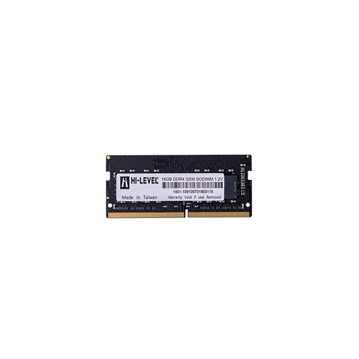 HI-LEVEL 16GB 3200MHz DDR4 1.2V CL22 SODIMM RAM HLV-SOPC25600D4/16G