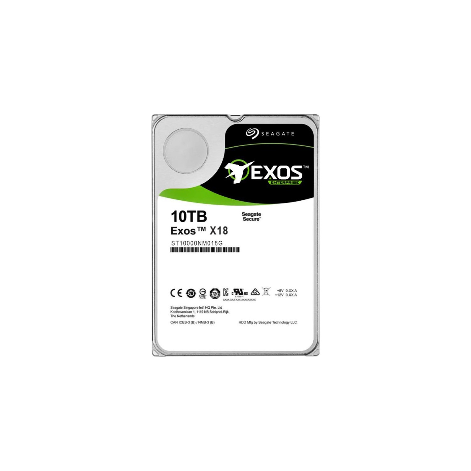 SEAGATE EXOS X18 10TB 7200RPM 256MB SATA3 ST10000NM018G NAS HDD (RESMİ DİSTİ GARANTİLİ)