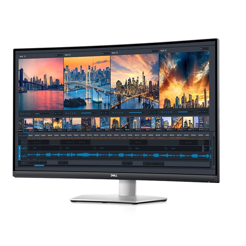 DELL S3221QSA 31.5" 4MS 4K UHD 3840x2160 2xHDMI/DP PIVOT SILVER CURVED IPS MONITOR