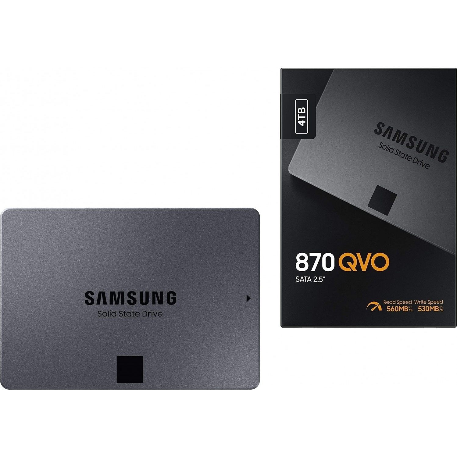 SAMSUNG 870 QVO 4TB 560/530MB/s SATA 3.0 SSD MZ-77Q4T0BW