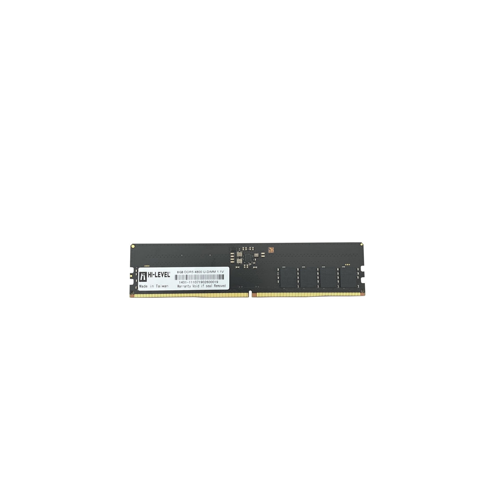 HI-LEVEL 8GB 4800MHz DDR5 PC RAM HLV-PC38400D5-8G