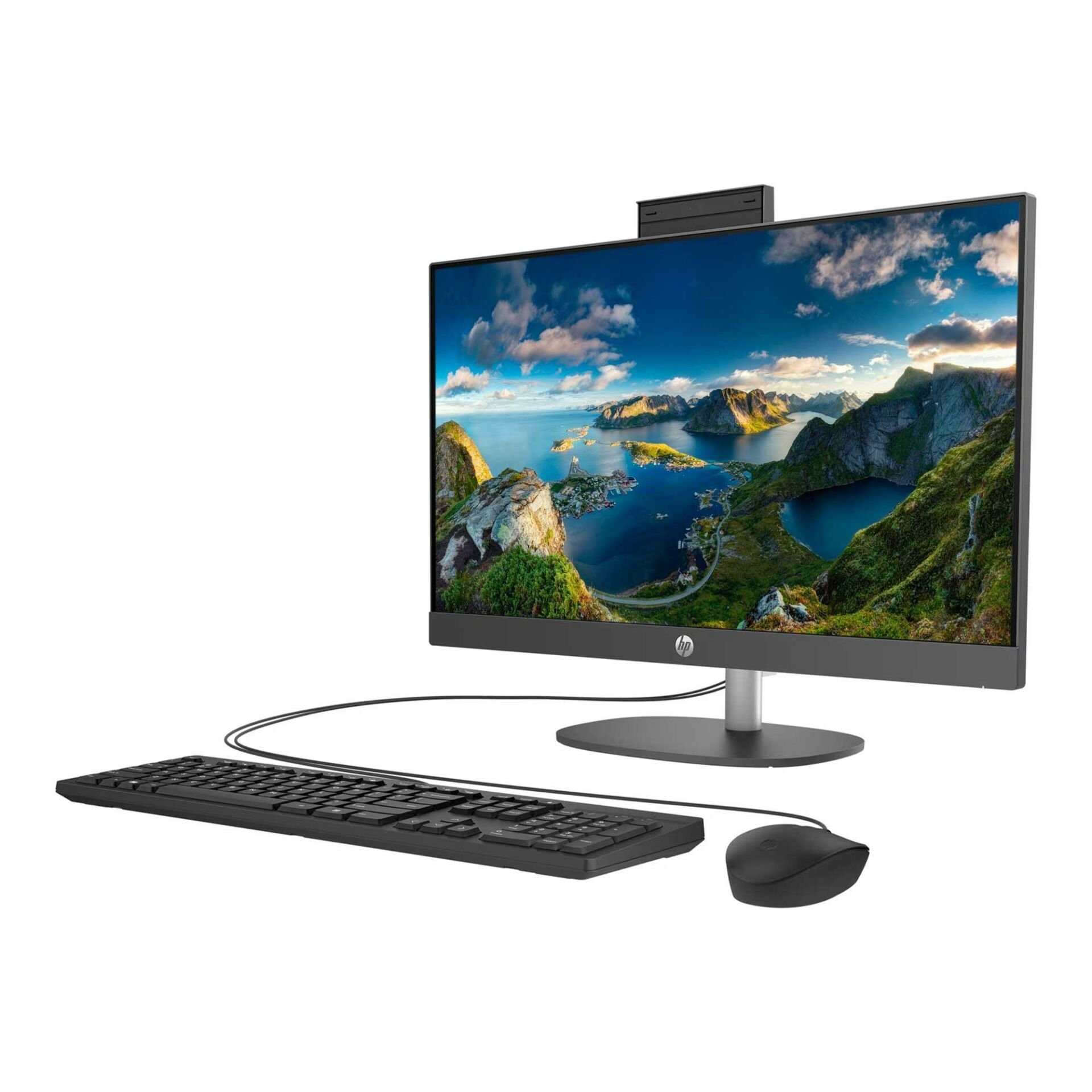 HP PROONE AIO G10 8T2W7ES I7-1355U 16GB 512 SSD O/B VGA 23.8" NONTOUCH FREDOOS ALL IN ONE PC