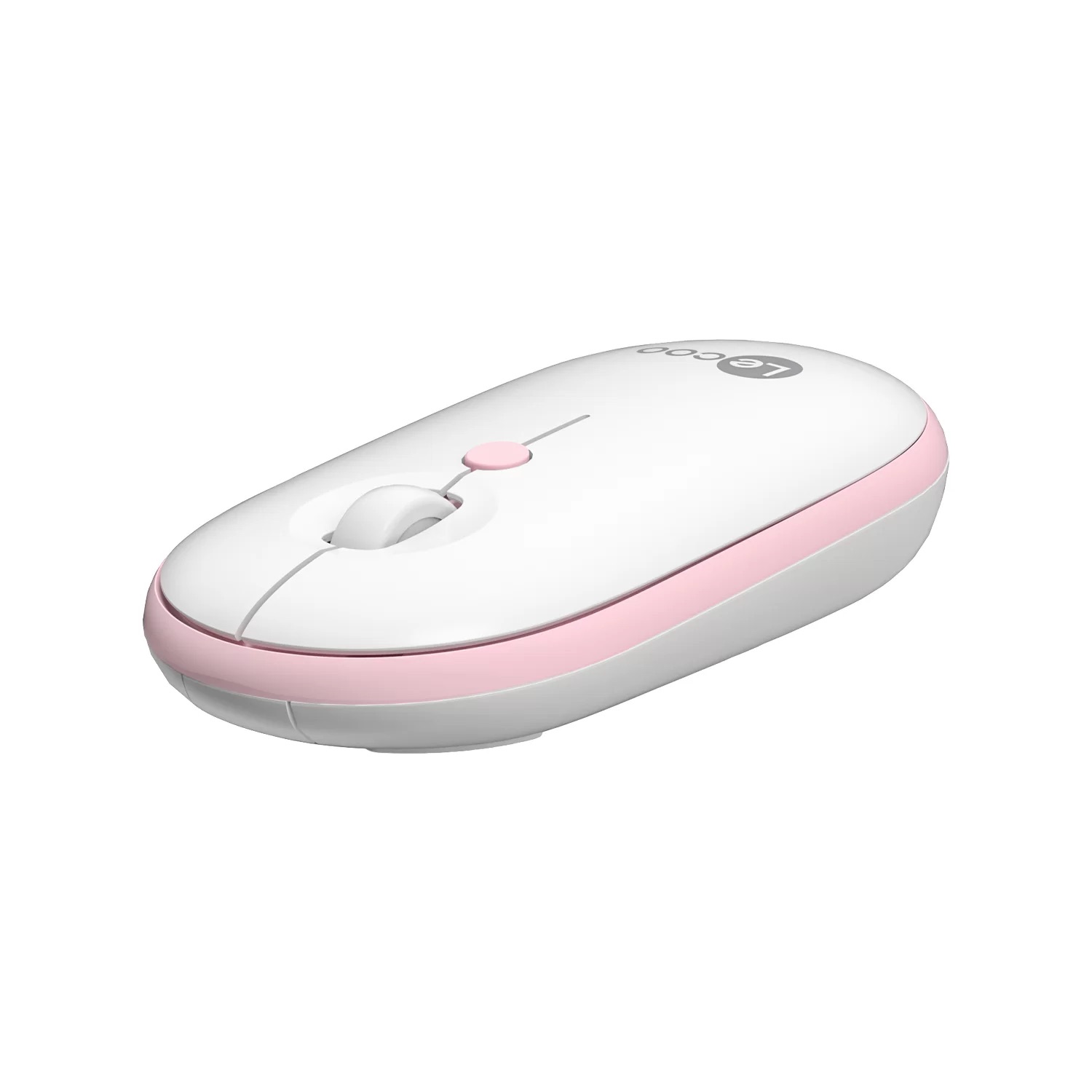 LECOO WS212 KABLOSUZ 1600 DPI BEYAZ/PEMBE MOUSE