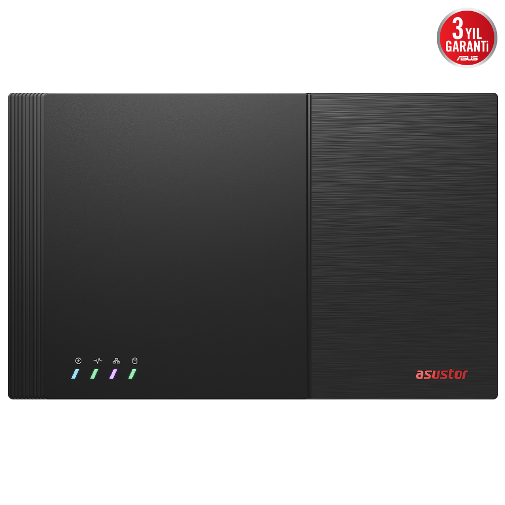 ASUSTOR FS6706T Intel N5105 6AD M.2 Yuvalı (6x 8TB Desteği),  4GB DDR4 (16GB Ram Desteği), 2.5GbE x2, USB 3.2 x2, USB 2.0 x2, HDMI 2.0b x1, NVME NAS DEPOLAMA ÜNİTESİ