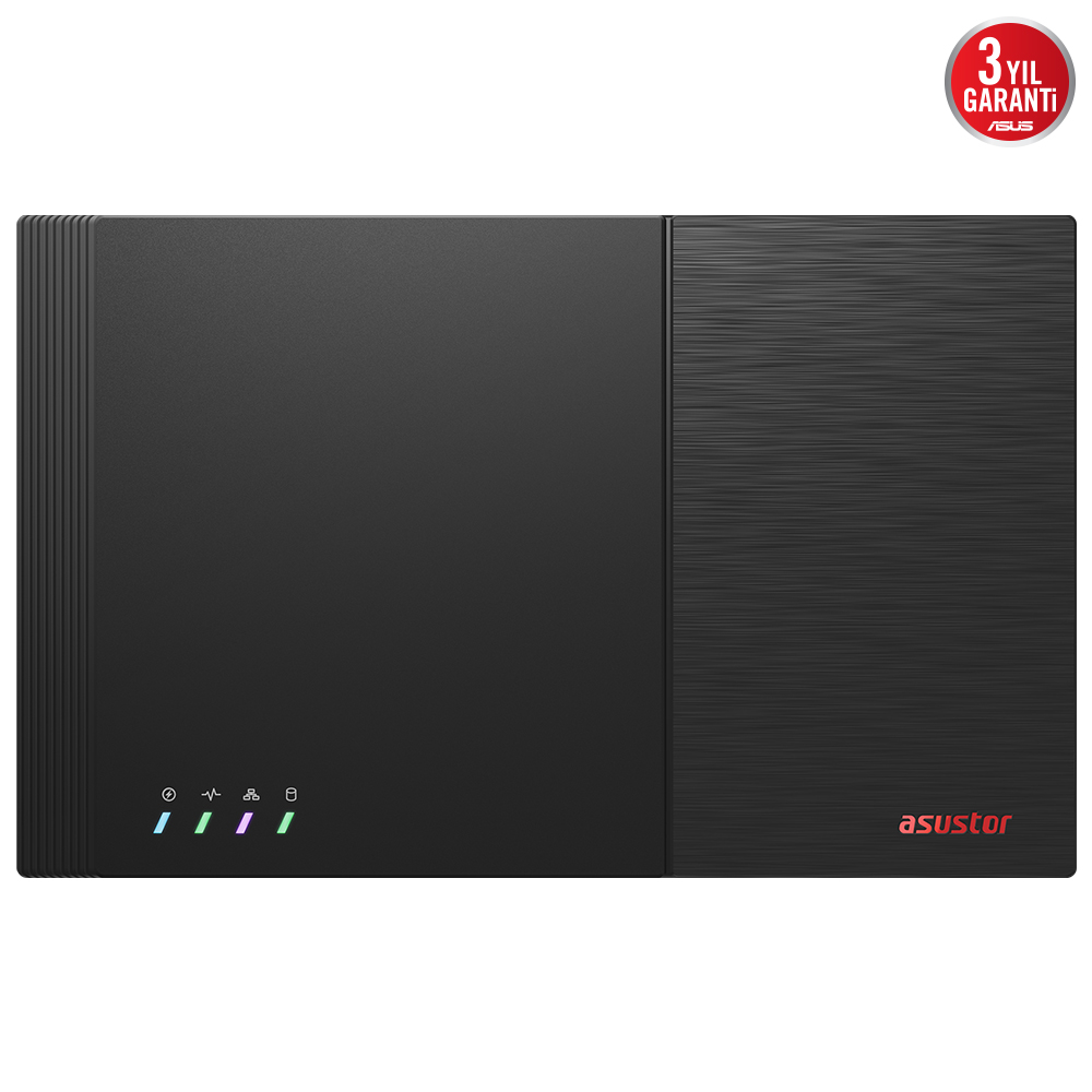 ASUSTOR FS6712X Intel N5105 12AD M.2 Yuvalı(12x 8TB Desteği), 4GB DDR4 (16GB Ram Desteği), 10GbE x1, USB 3.2 x2, USB 2.0 x2, HDMI 2.0b x1, NVME NAS DEPOLAMA ÜNİTESİ