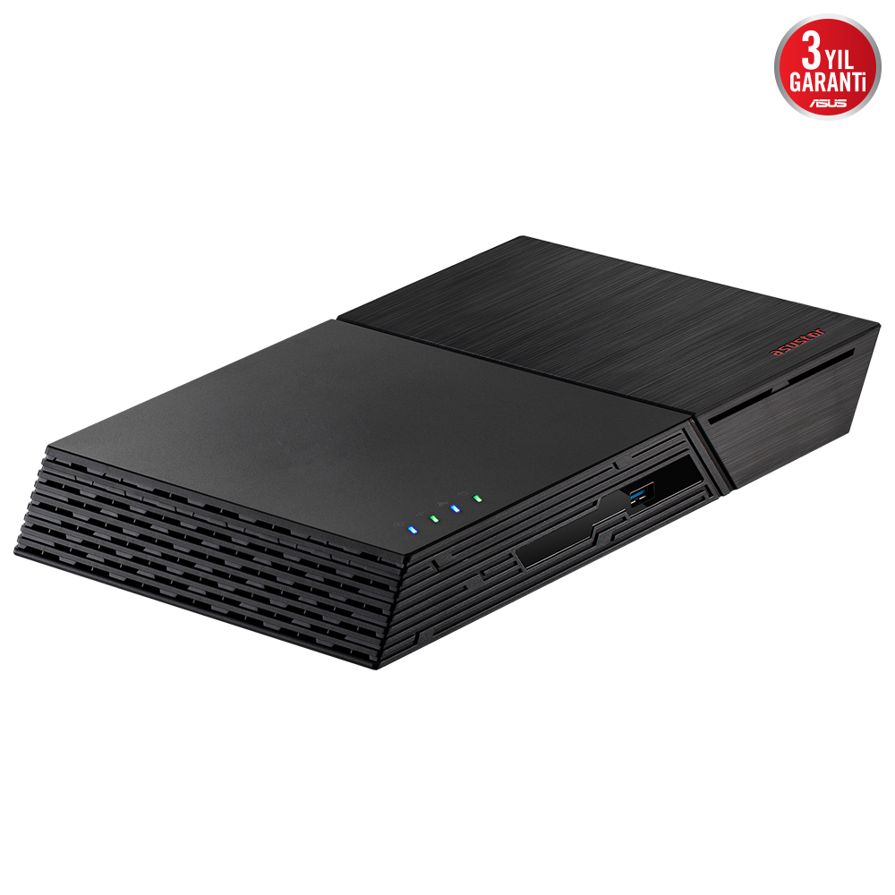 ASUSTOR FS6712X Intel N5105 12AD M.2 Yuvalı(12x 8TB Desteği), 4GB DDR4 (16GB Ram Desteği), 10GbE x1, USB 3.2 x2, USB 2.0 x2, HDMI 2.0b x1, NVME NAS DEPOLAMA ÜNİTESİ