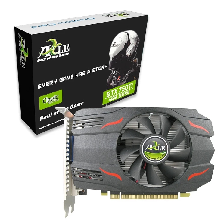 AXLE GTX750TI 4GB DDR5 128Bit VGA/DVI/HDMI 16X AX-GTX750Ti/4GD5P8CDI